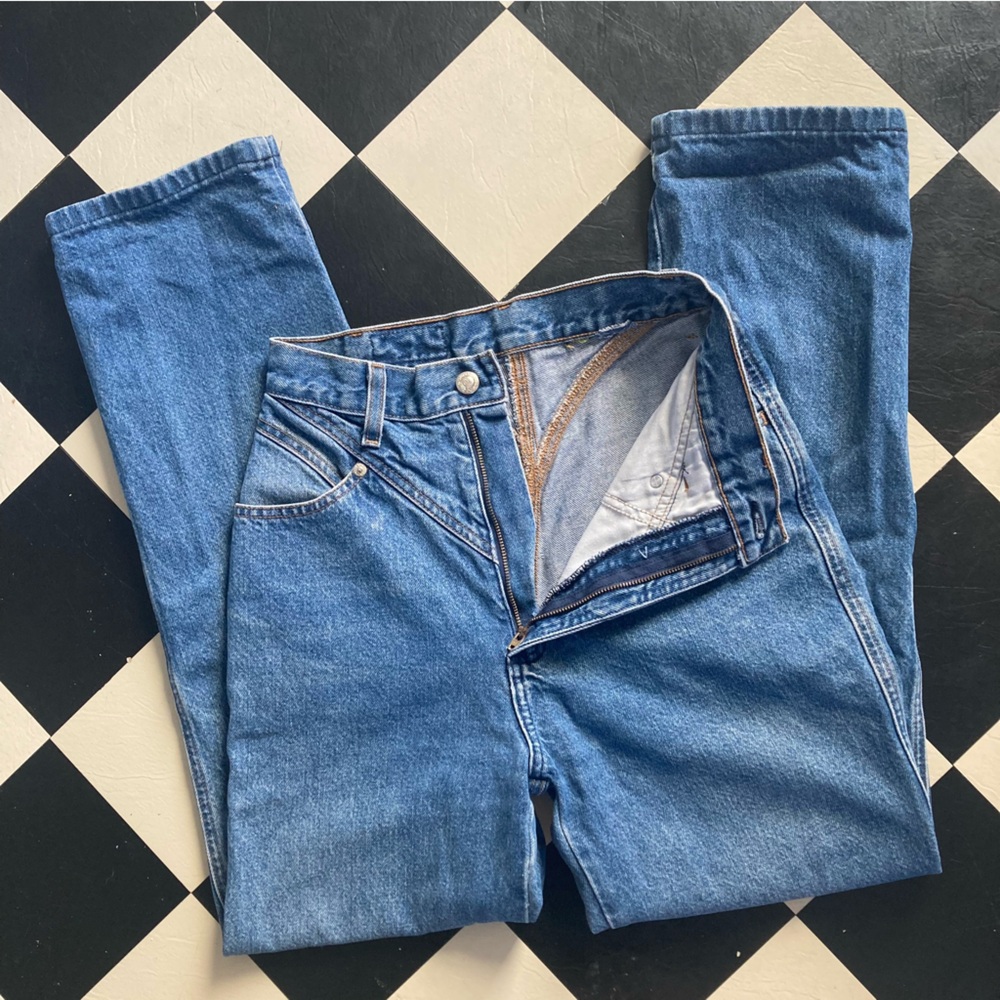Rocky Mountain Clothing Co. Rockies High-Waisted Blue Jeans